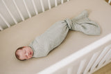 Oatmeal Bamboo Stretch Crib Sheet