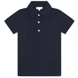 Navy Pima Cotton Polo Shirt