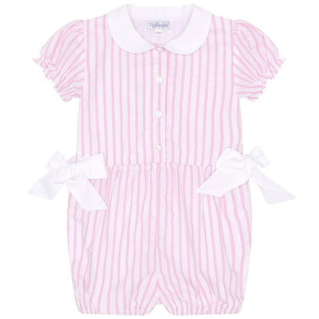 Nella Bow Romper - HoneyBug 