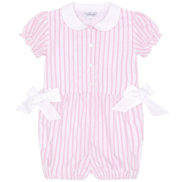 Nella Bow Romper - HoneyBug 