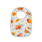 Cotton Muslin Classic Bib 3 Pack - Georgia Peach