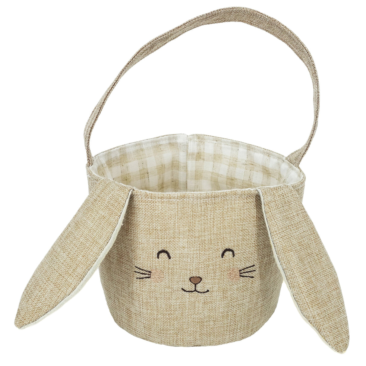 Bunny Easter Basket - Taupe