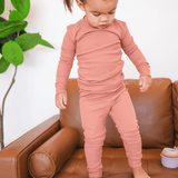 Organic Cotton 2-Piece Set - Terracotta