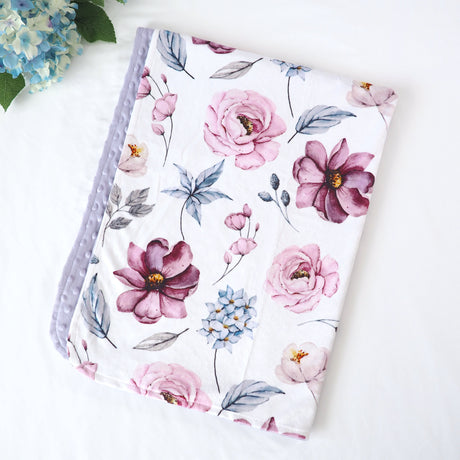 Baby & Toddler Blanket - Vintage Floral