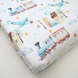 Changing Pad Cover - Airplane & Train