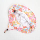 Baby & Kids Sun Hat - Retro Floral