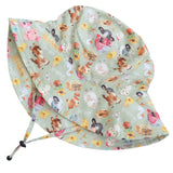 Baby & Kids Sun Hat - Farm Melody