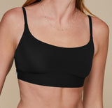 Bliss Scoop Bralette - Black