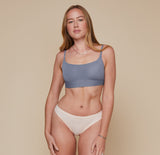 Bliss Scoop Bralette - Steel