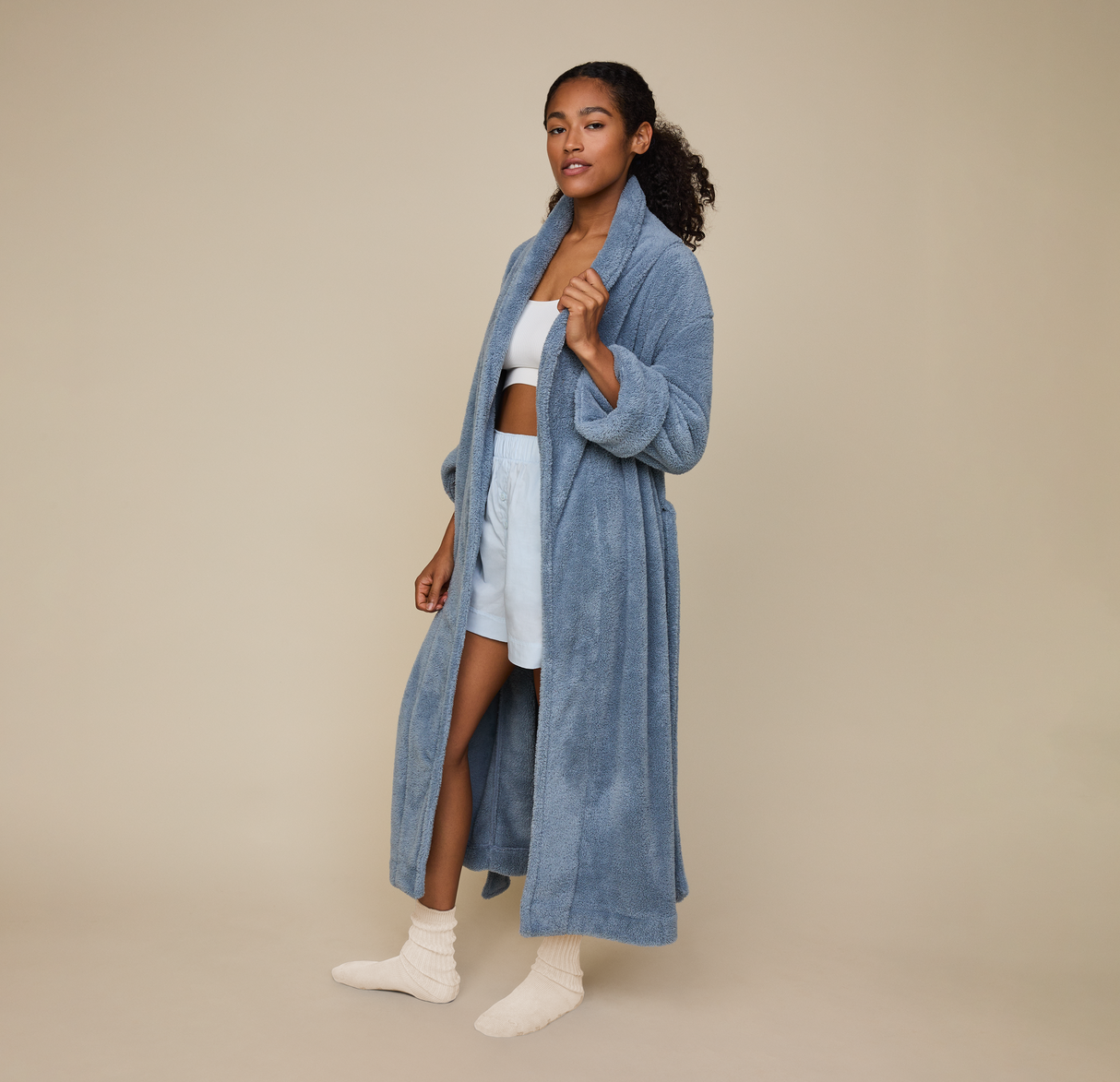 Cozy Robe - Slate