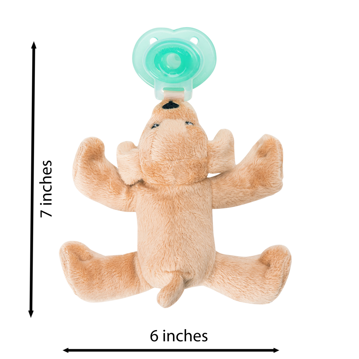 Paci-Plushies Buddies - Rufus Retriever - HoneyBug 