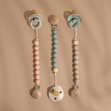 Pacifier Clip - Muted Clay