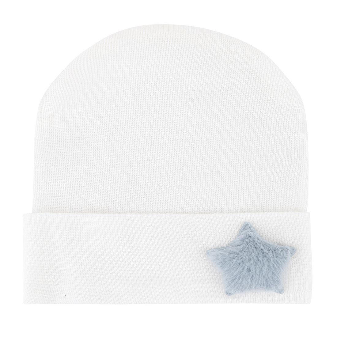 Newborn Hospital Hats - Blue & White