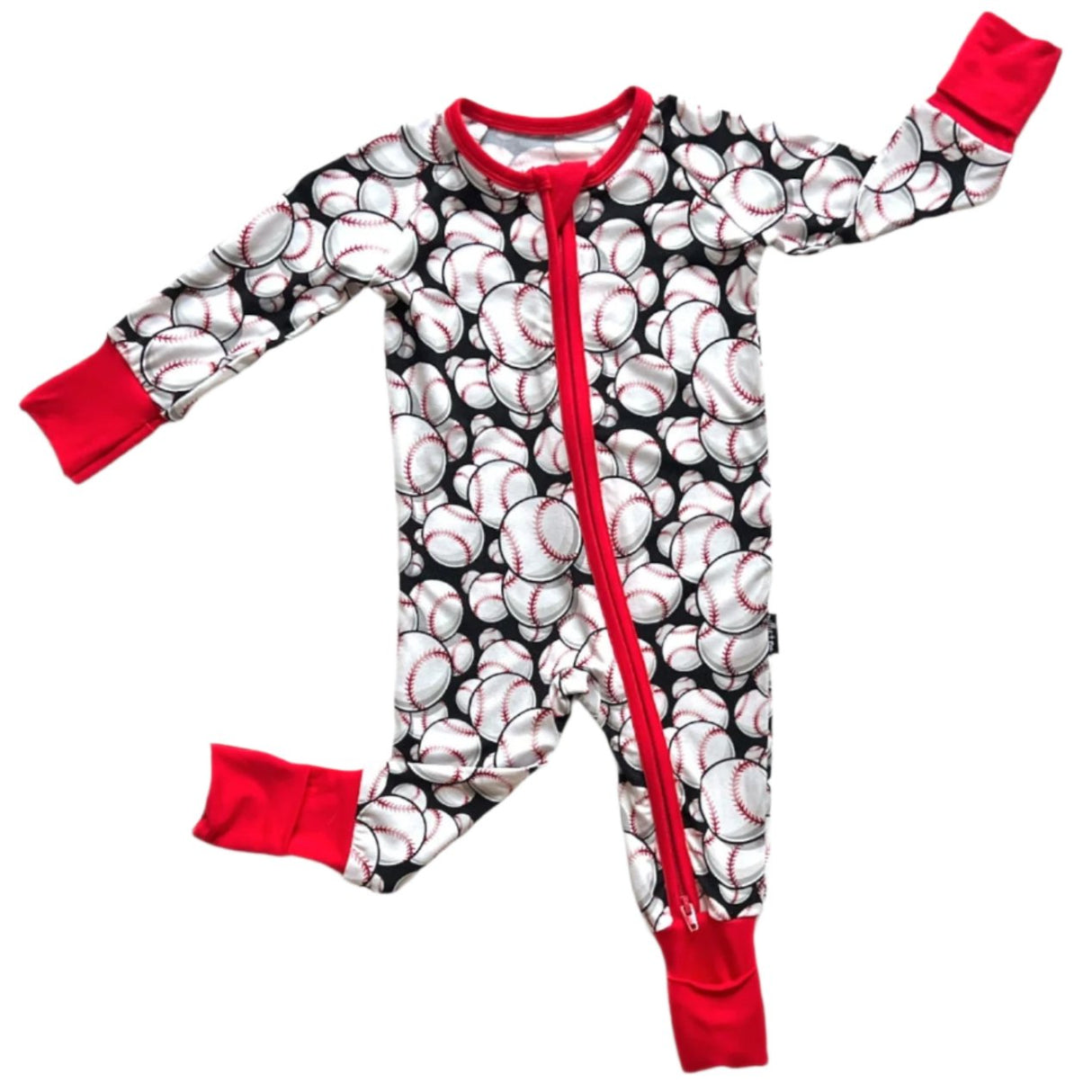 ZIP ROMPER - Baseballs