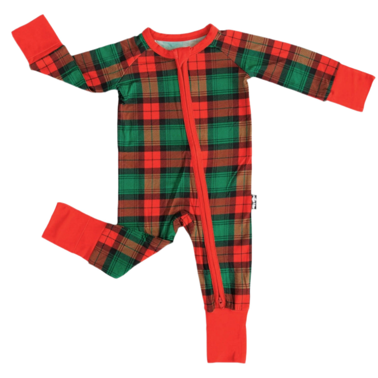 ZIP ROMPER - Classic Tartan