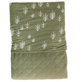 XL QUILTED BAMBOO BLANKET- Trees