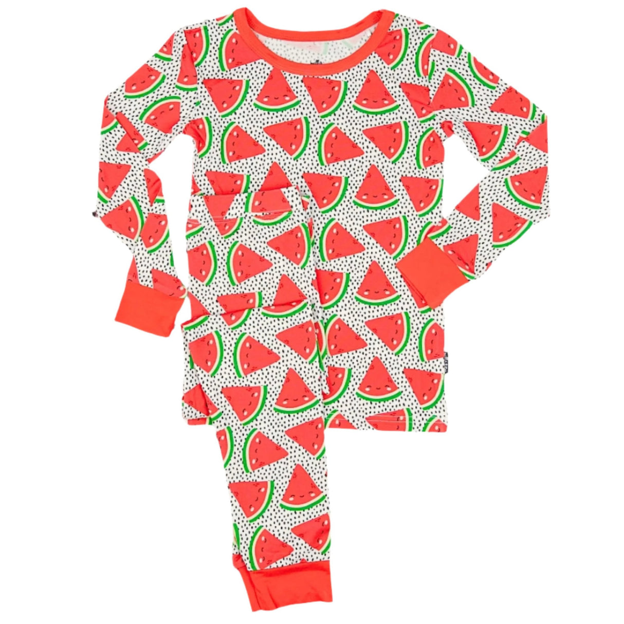 LONG SLEEVE 2 PIECE SETS- Kawaii Watermelon