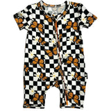 SHORTIE ZIP ROMPER - Butterflies