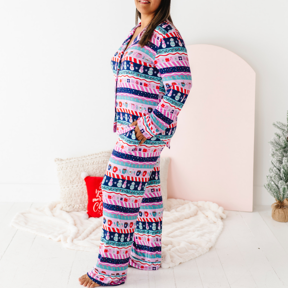 Whimsical Winters Mama Luxe Lounge Set