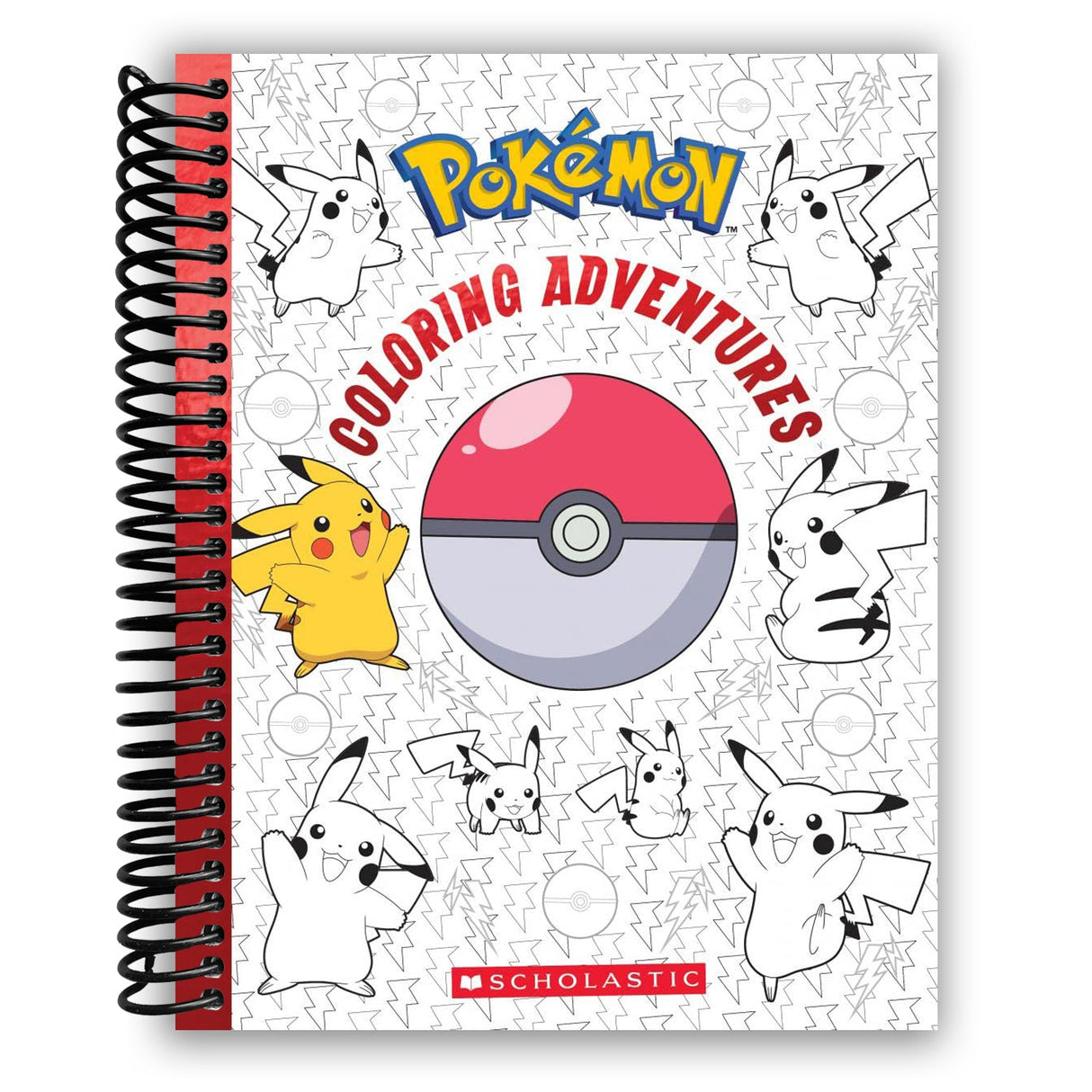 Pokemon Coloring Adventures (Spiral Bound)