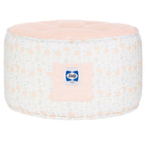 Sealy Pouf - Coral & Blossoms