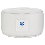 Sealy Pouf - Gray and Dot