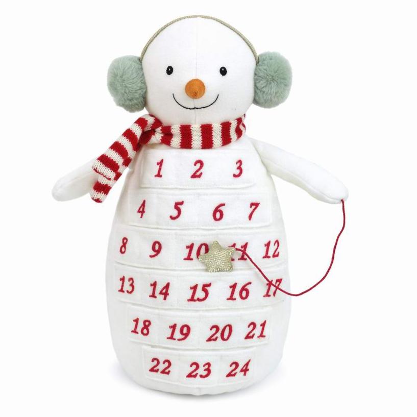 Snowman Sitting Advent Calendar