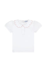 Nella Scallops Short Sleeve Tee