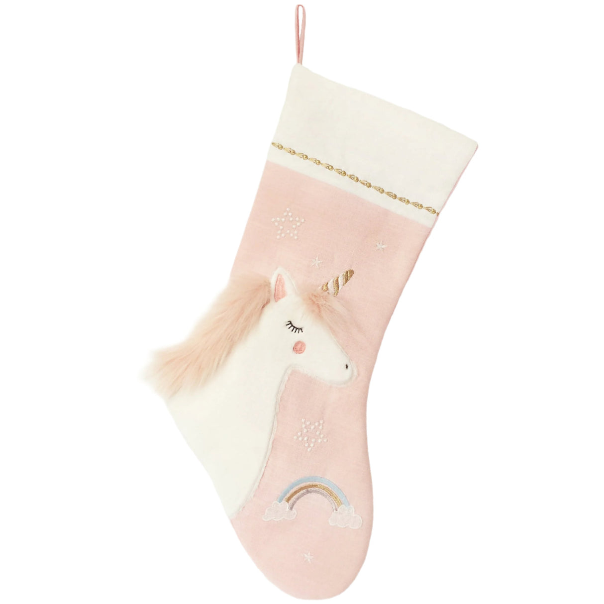 Pink Unicorn Stocking