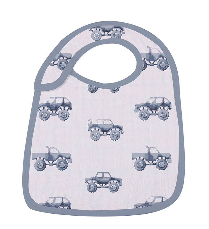 Rough Terrain Cotton Snap Bibs 3PK