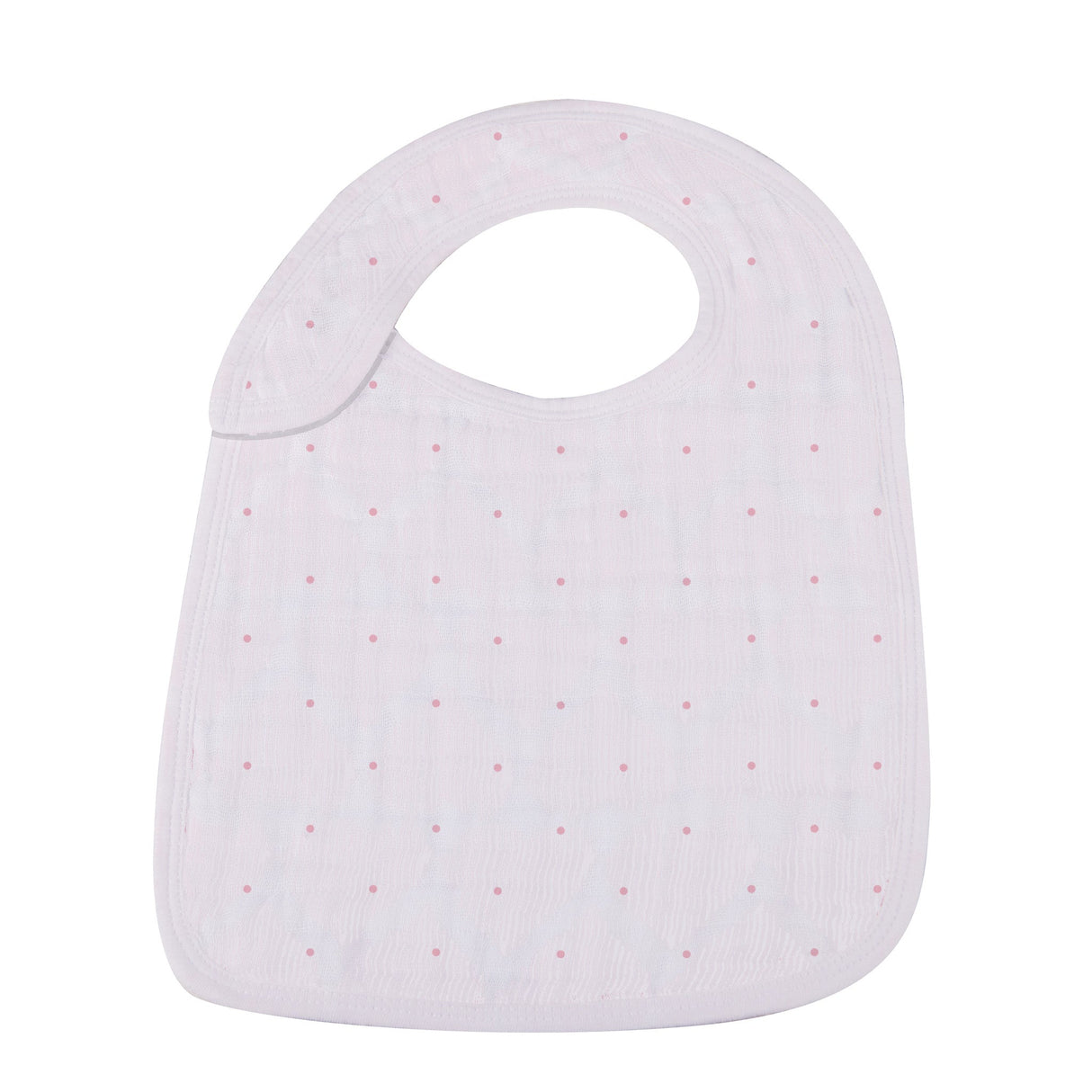 Pretty In Pink Bamboo Snap Bibs 3PK