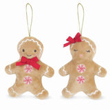 Gingerbread Couple Ornaments