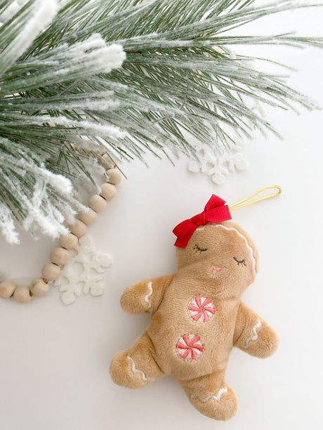 Gingerbread Couple Ornaments