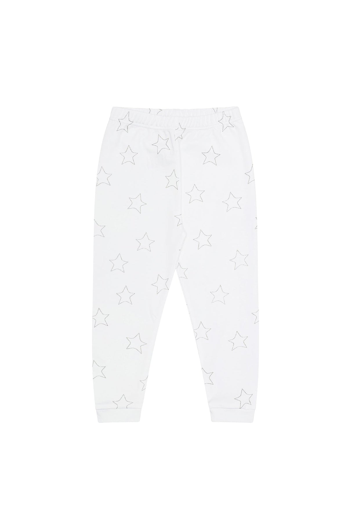 Grey Stars Print Pajama