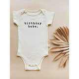 Birthday Babe - Organic Cotton Bodysuit - HoneyBug 