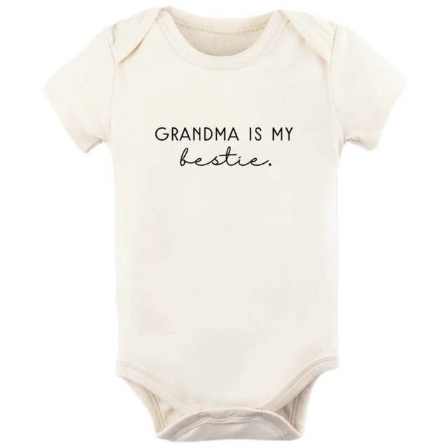 Grandma is my Bestie - Organic Cotton Bodysuit - HoneyBug 