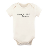 Short Sleeve Bodysuit | Mama's Little Love | Organic Cotton - HoneyBug 