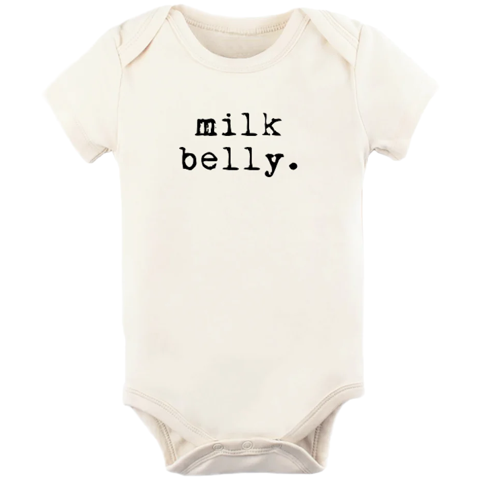 Milk Belly - Organic Cotton Bodysuit - HoneyBug 