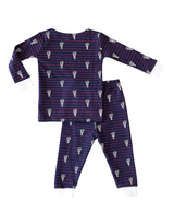 Lobster Stripe 2-Piece Pajama