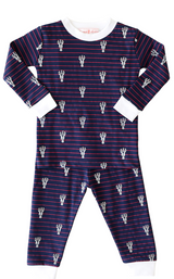 Lobster Stripe 2-Piece Pajama