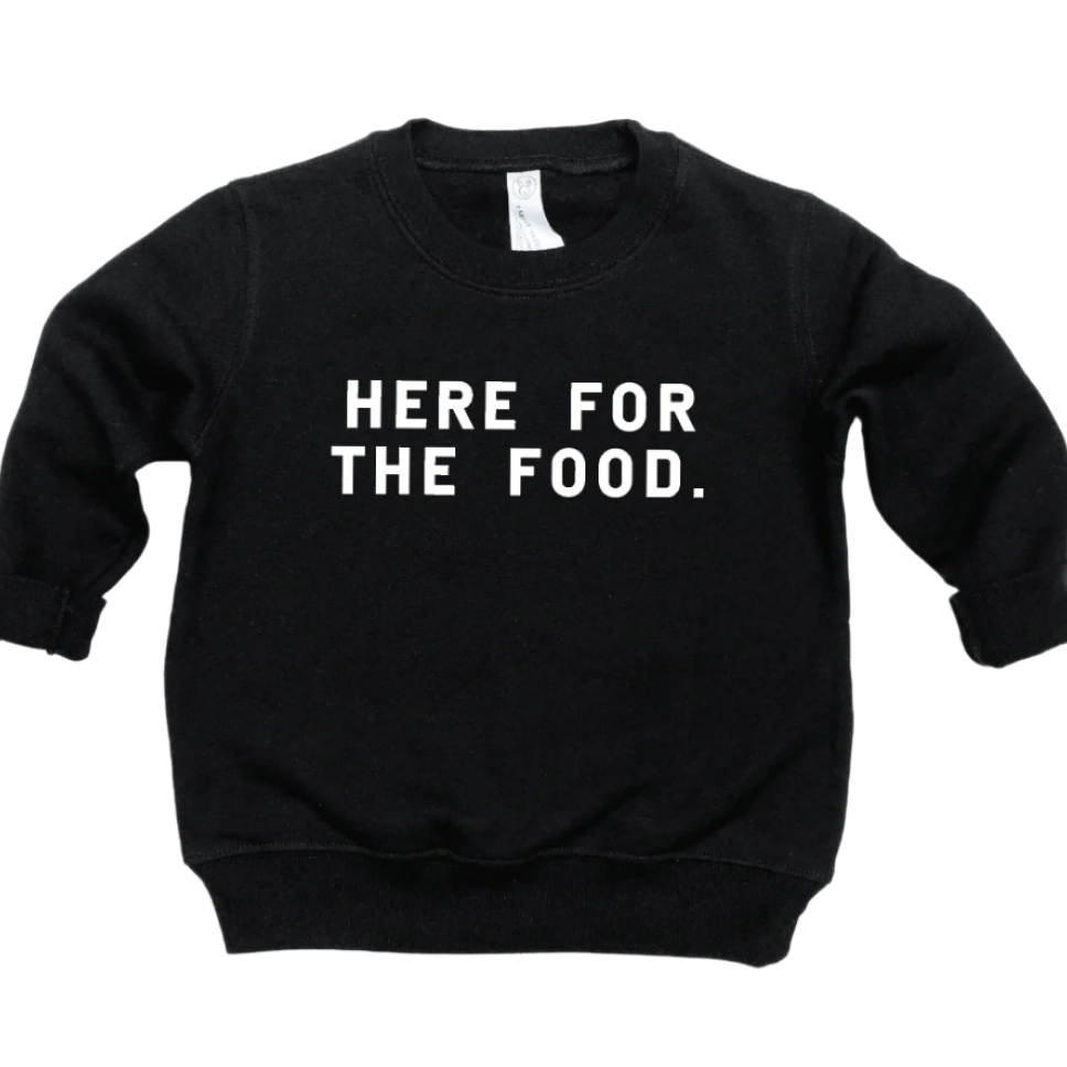 Here for the Food Pullover