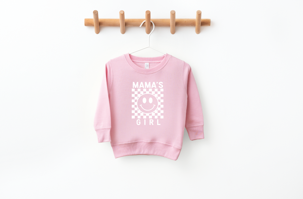 Mama's Girl Checkered Pullover