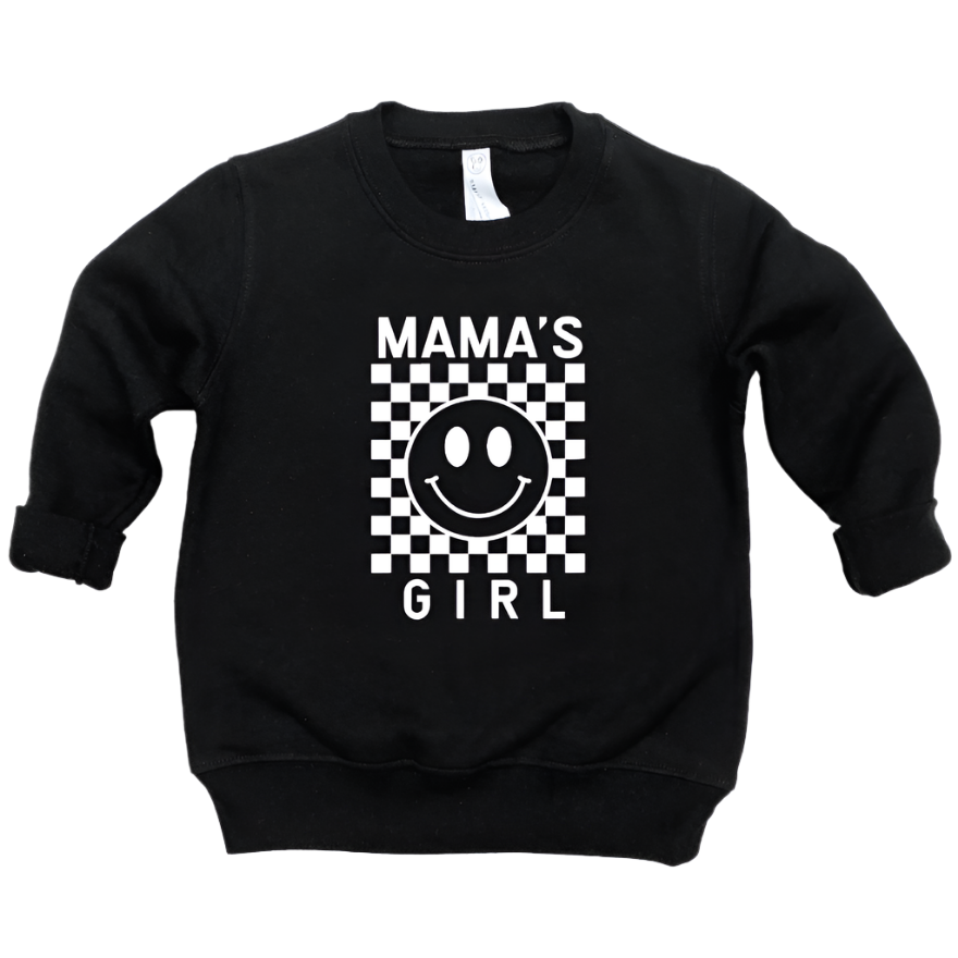 Mama's Girl Checkered Pullover