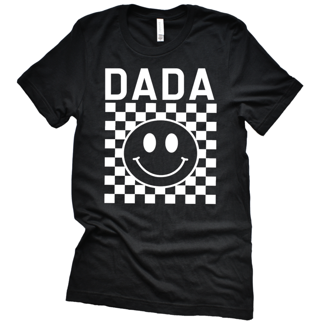 Dada Checkered Smiley Tee