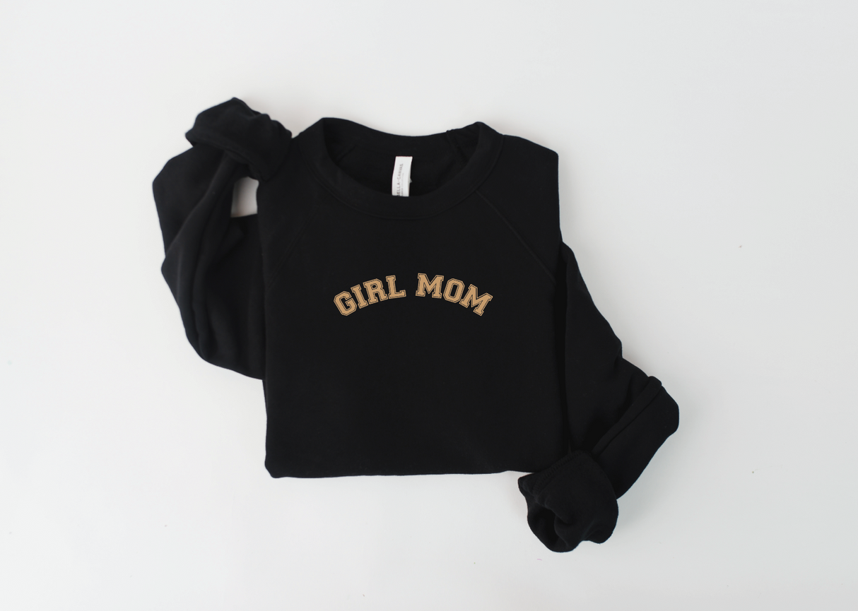 Girl Mom Varsity Sweatshirt