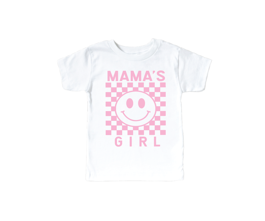 Mama's Girl Checkered Tee