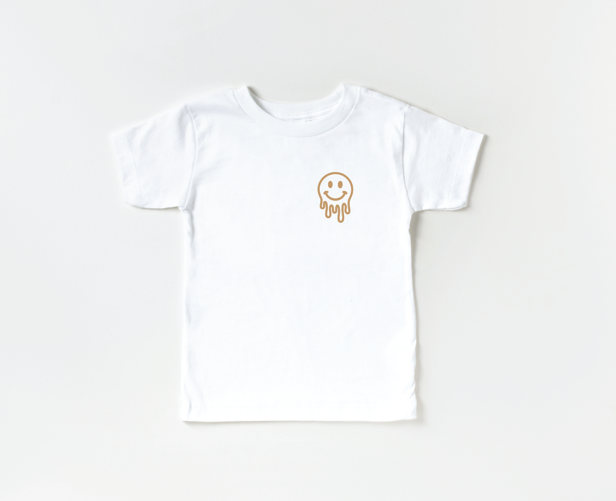 Drippy Smiley - Pocket Style Tee