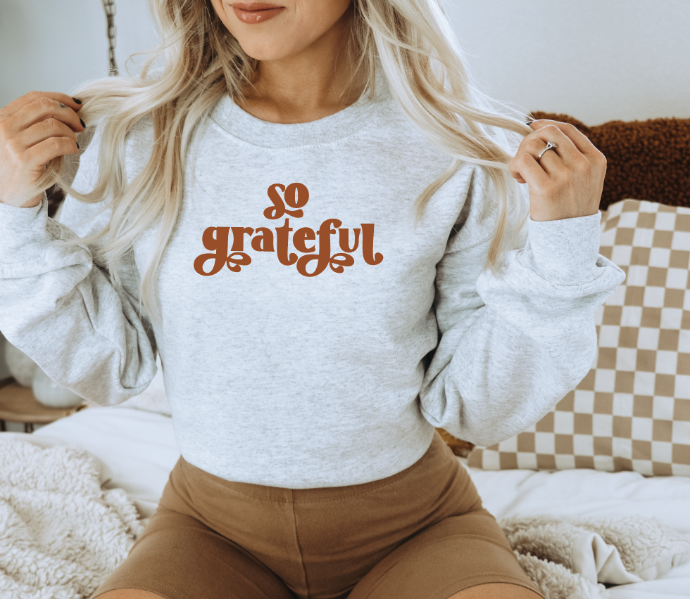 So Grateful Pullover