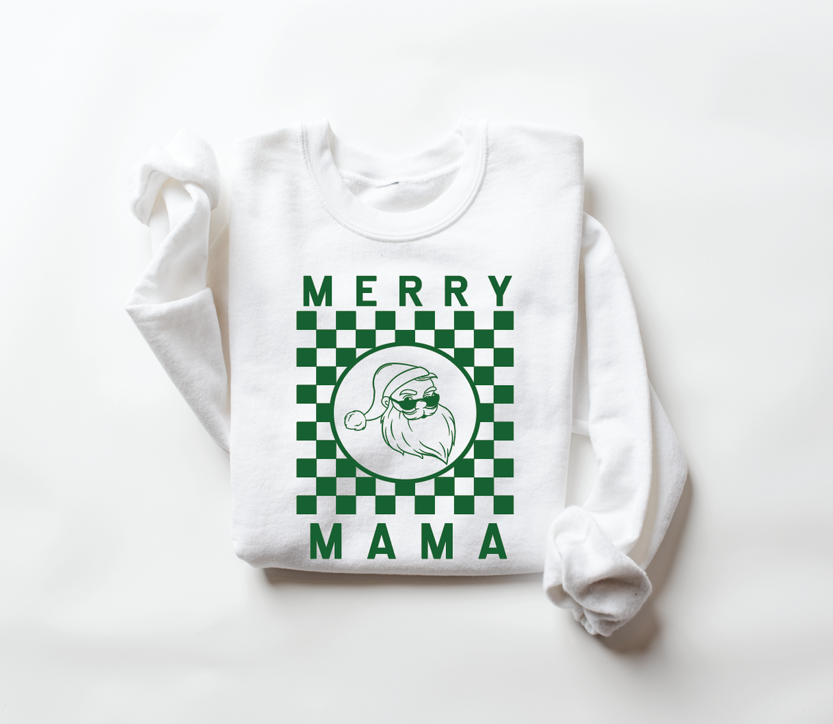 Merry Mama -  Checkered Pullover