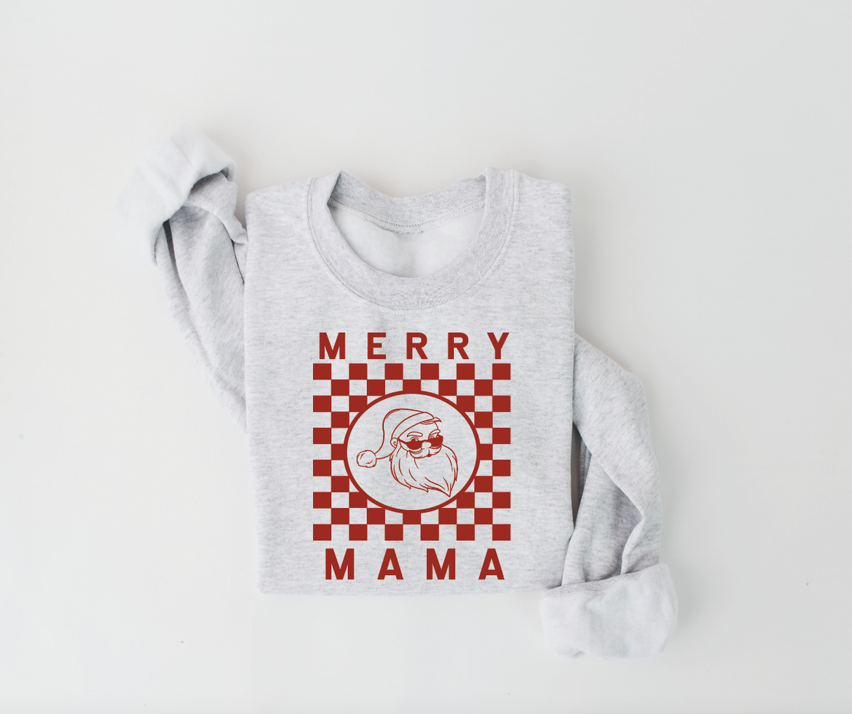 Merry Mama -  Checkered Pullover